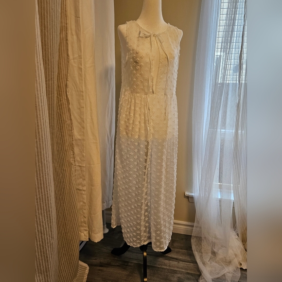 String Ball sleeveless long skirt - Picture 7 of 12